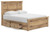 Ashley Fenderport Whitewash Queen Panel Storage Bed
