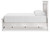 Ashley Fenderport Whitewash Queen Panel Storage Bed