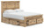 Ashley Fenderport Whitewash Queen Panel Storage Bed B100/13/B1171/54/57/60(2)