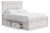 Ashley Fenderport Whitewash Queen Panel Storage Bed B100/13/B1171/54/57/60(2)