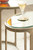 Ashley Irmaleigh Antique Gold Finish Accent Table (Set of 2)
