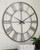 Ashley Paquita Antique Silver Wall Clock