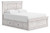 Ashley Fenderport Whitewash Queen Panel Storage Bed B100/13/B1171/54S/57/60/95