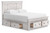 Ashley Fenderport Whitewash Queen Panel Storage Bed B100/13/B1171/54S/57/60/95