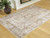 Ashley Livdon Brown Beige Gray Washable Medium Rug