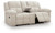 Benchcraft Orlen Winter Reclining Loveseat with Console