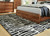 Ashley Bramshaw Black Ivory 8' x 10' Rug