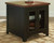 Ashley Valebeck Black Brown End Table