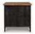 Ashley Valebeck Black Brown End Table