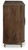 Ashley Amickly Dark Brown Accent Cabinet