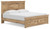 Ashley Fenderport Tan King Panel Storage Bed B100/14/B1170/56/58/60/95