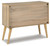 Ashley Orinfield Natural White Accent Cabinet