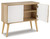 Ashley Orinfield Natural White Accent Cabinet
