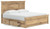 Ashley Fenderport Tan King Panel Storage Bed B100/14/B1170/56/58/60(2)