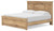Ashley Fenderport Tan King Panel Storage Bed B100/14/B1170/56S/58/60(2)