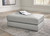 Ashley Amiata Glacier Oversized Accent Ottoman