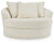 Ashley Lindyn Fog Oversized Swivel Accent Chair