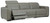 Ashley Correze Gray 3-Piece Power Reclining Sectional Sofa