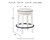 Ashley Valebeck White Black Counter Height Stool