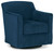 Ashley Bradney Linen Swivel Accent Chair