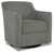 Ashley Bradney Linen Swivel Accent Chair