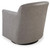 Ashley Bradney Linen Swivel Accent Chair