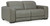 Ashley Correze Gray 2-Piece Power Reclining Sectional