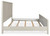 Benchcraft Shaybrock Antique White King Panel Bed