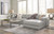 Ashley Amiata Glacier 2-Piece Sectional with Chaise 57404/17/66
