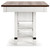 Ashley Valebeck Multi Counter Height Dining Table
