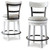 Ashley Valebeck Brown Black Counter Height Bar Stool (Set of 2)