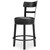 Ashley Valebeck Brown Black Counter Height Bar Stool (Set of 2)