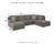 Ashley O'Phannon Putty 2-Piece Sectional with Chaise