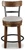 Ashley Valebeck Brown Counter Height Bar Stool