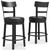 Ashley Valebeck Brown Counter Height Bar Stool