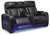 Ashley Boyington Black Power Reclining Loveseat with Console
