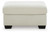 Ashley Amesley Ivory Ottoman