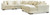 Ashley Lindyn Ivory 5-Piece Sectional with Chaise