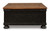 Ashley Valebeck Black Brown Coffee Table with Lift Top