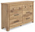 Ashley Fenderport Tan Dresser