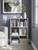 Ashley Onita White Six Cube Organizer