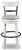 Ashley Valebeck White Bar Height Bar Stool