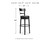 Ashley Valebeck White Bar Height Bar Stool