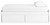Ashley Onita White Queen Platform Bed with 2 Side Storage