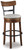 Ashley Valebeck Black Bar Height Bar Stool