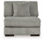 Ashley Lindyn Fog 4-Piece Sectional with Double Chaise