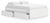 Ashley Onita White Queen Platform Bed with 1 Side Storage