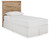 Ashley Hyanna Tan Brown Twin Panel Headboard
