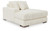 Ashley Lindyn Ivory 4-Piece Sectional with Chaise