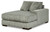 Ashley Lindyn Ivory 4-Piece Sectional with Chaise